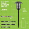 Smart Solar Pathways Lights with Remote, Bright White & Warm Flame Outdoor LED Premier