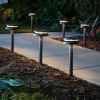 6-Count Solar-Powered Dual Direction Pathway LED Light Set