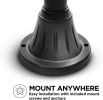 Solar Lamp Post Light - 65" Tall, for Outdoor/Garden/Yard Decoration and Lighting