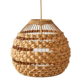 Natural Battery-Operated Large Hive Pendant Light by Dave & Jenny Marrs (size: S)