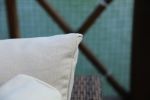 Direct Wicker 7 PCS Outdoor PE Rattan Wicker Sofa Rattan Patio Garden Furniture;  With Wide Cabinet;  Gray